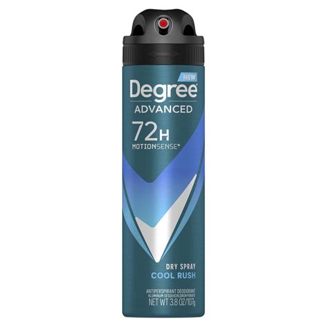 Degree Deodorants Motion Sense Dry Spray Cool Rush logo