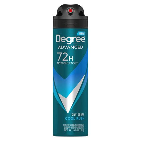 Degree Deodorants Motion Sense Dry Spray Cool Rush tv commercials