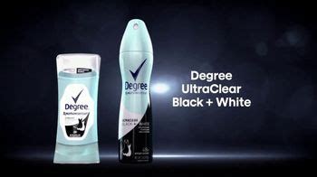 Degree UltraClear Black + White TV commercial - No White Marks, No Yellow Stains