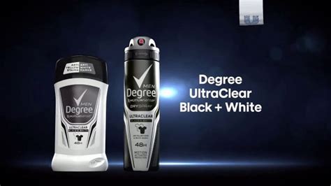 Degree UltraClear Black + White TV commercial - Saves Your Clothes