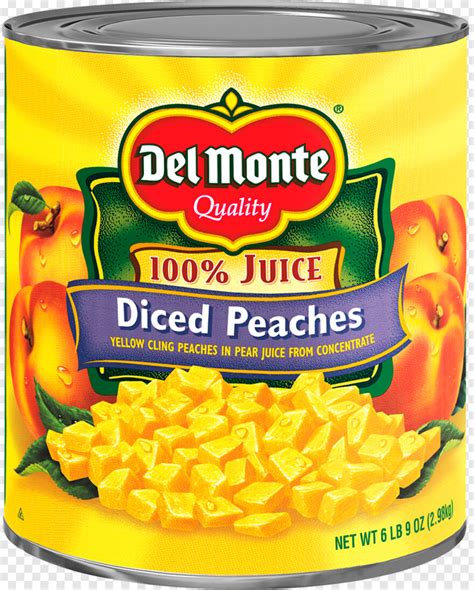 Del Monte Diced Peachers logo