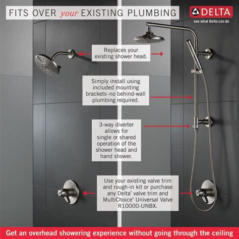 Delta Faucet Emerge Shower Column