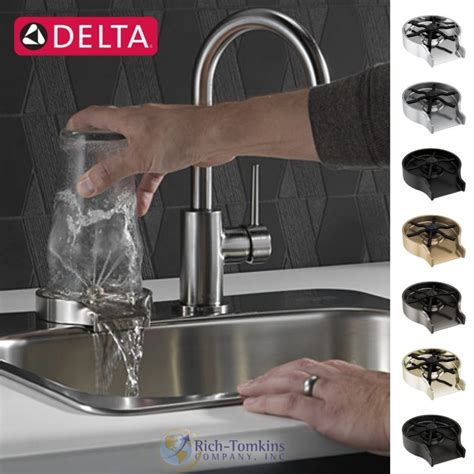 Delta Faucet Glass Rinser logo