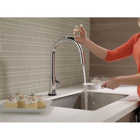 Delta Faucet Trinsic Pro Faucet with VoiceIQ logo