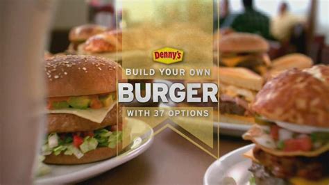 Dennys Build Your Own Burger TV commercial - Decisions, Decisions