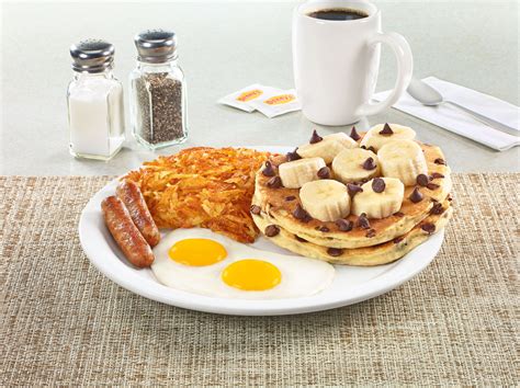 Denny's Choconana Pancakes