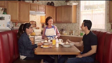 Dennys Dulce de Leche Crunch Pancakes TV commercial - Abuela