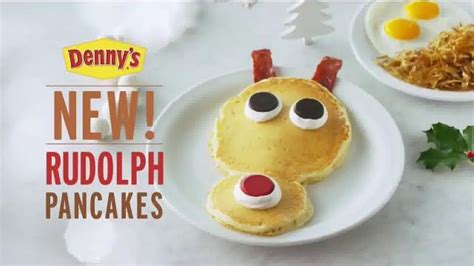 Dennys Rudolph Pancakes TV commercial - Here for the Holidays