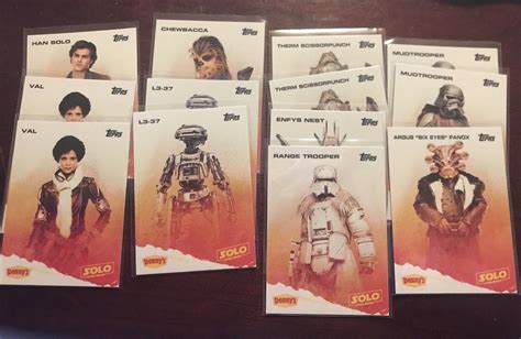 Denny's Solo: A Star Wars Story Trading Card Pack