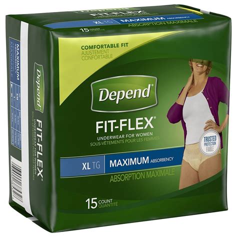Depend FIT-FLEX Overnight logo