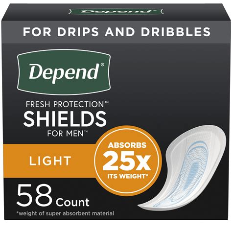 Depend Shields