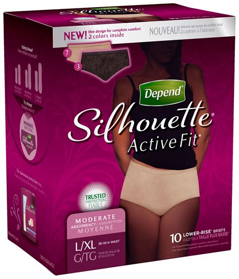 Depend Silhouette Active Fit logo