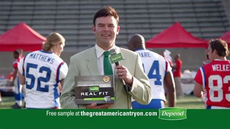 Depends TV Commercial For Real Fit Featuring Pro Football Players