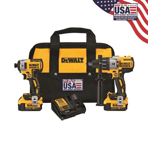 Dewalt 20-Volt Cordless Combo Kit with Soft Case tv commercials