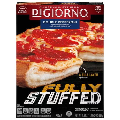 DiGiorno Double Pepperoni Fully Stuffed Crust logo