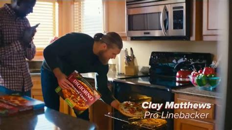 DiGiorno TV Spot, 'Phone Slap' Featuring Clay Matthews featuring Colleen Evans