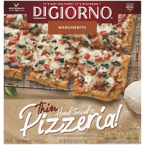 DiGiorno Thin Hand-Tossed Margherita Pizzeria tv commercials