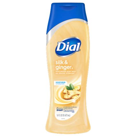 Dial Silk & Ginger Moisturizing Body Wash logo