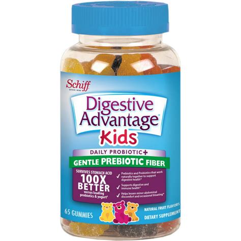 Digestive Advantage KIDS Prebiotic Fiber Plus Probiotic Gummies logo