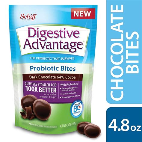 Digestive Advantage Probiotic Bites: Dark Chocolate logo