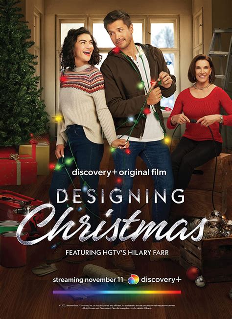 Discovery+ Designing Christmas logo