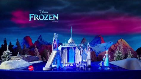 Disney Frozen (Mattel) Ice Magic Castle tv commercials