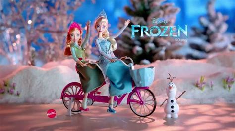 Disney Frozen Anna and Elsas Musical Bicycle TV commercial - A Bike That Sings