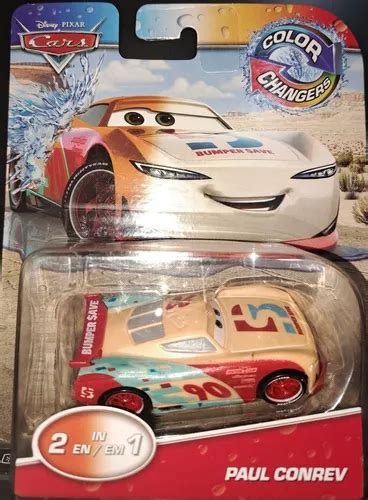 Disney Pixar Cars (Mattel) Color Changers Paul Conrev logo