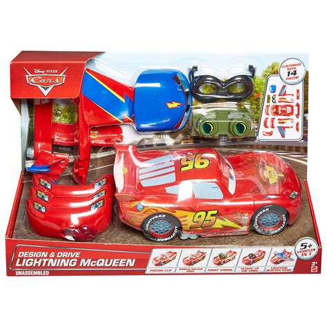 Disney Pixar Cars (Mattel) Design & Drive Lightning McQueen