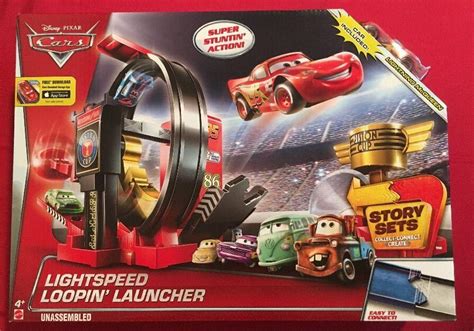 Disney Pixar Cars (Mattel) Lightspeed Loopin' Launcher tv commercials