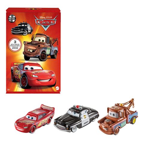 Disney Pixar Cars (Mattel) Radiator Springs Die Cast 3 Pack Collection logo