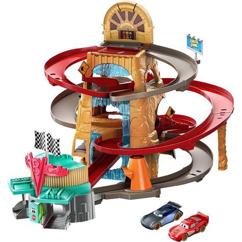 Disney Pixar Cars (Mattel) Radiator Springs Mountain Race Playset logo