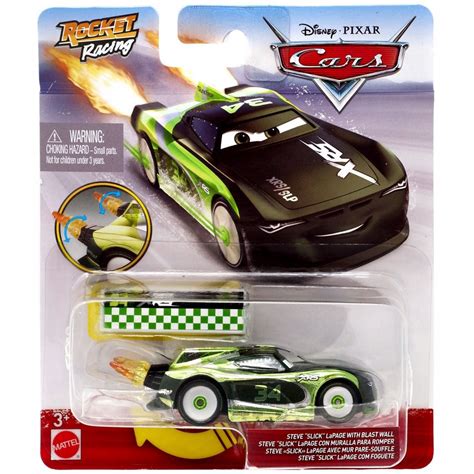 Disney Pixar Cars (Mattel) XRS Rocket Racing Steve 'Slick' LaPage logo