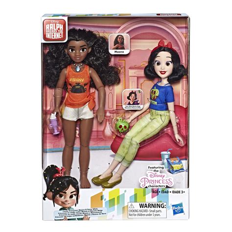 Disney Princess (Hasbro) Ralph Breaks the Internet Movie Dolls, Moana and Snow White tv commercials