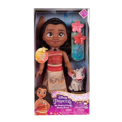 Disney Princess (Jakks Pacific) My Singing Friend Moana & Pua Doll logo