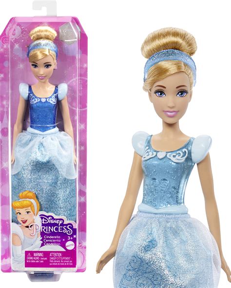 Disney Princess (Mattel) Cinderella Doll With Royal Clips Fashion logo