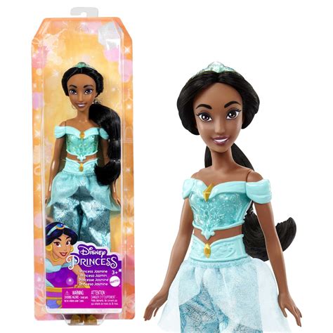 Disney Princess (Mattel) Jasmine Doll With Royal Clips Fashion