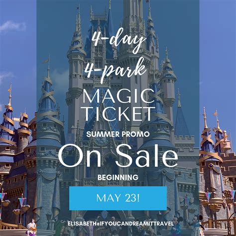 Disney World 4-Park Magic Ticket