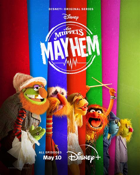 Disney+ The Muppets Mayhem logo