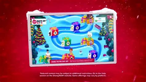 DisneyNOW TV Spot, '25 Days of Christmas and Toys for Tots'