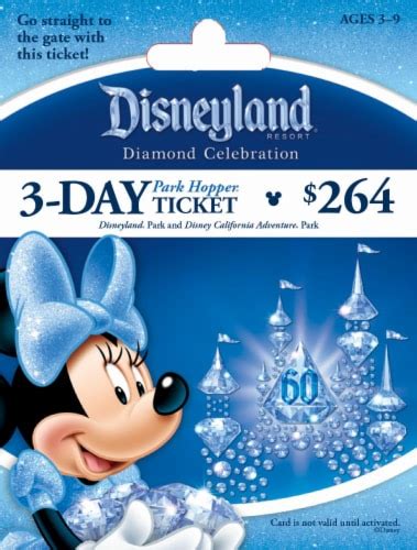 Disneyland 3-day Ticket logo