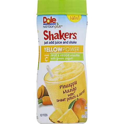 Dole Yellow Power Shakers tv commercials
