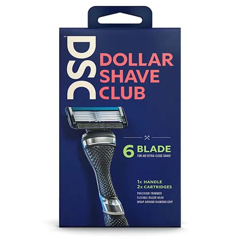 Dollar Shave Club 6-Blade Extra Close logo