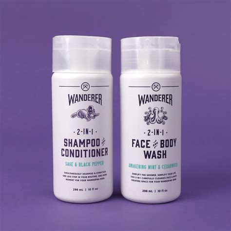 Dollar Shave Club Wanderer 2-in-1 Shampoo & Conditioner Sage & Black Pepper