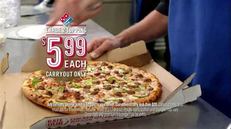 Dominos Large Two-Topping Pizza TV commercial - Fastest Box Folder