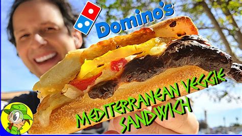 Domino's Mediterranean Veggie Sandwich