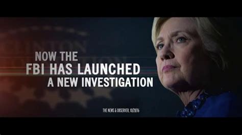 Donald J. Trump for President TV commercial - Corruption: FBI Investigation