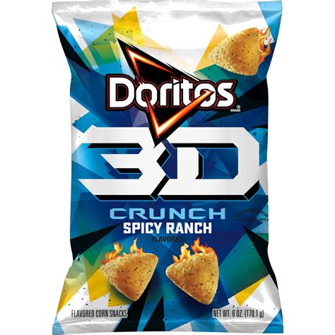 Doritos 3D Crunch Spicy Ranch logo