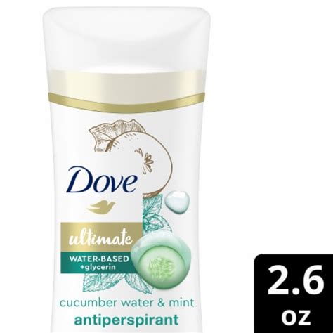Dove (Deodorant) Ultimate Cucumber Water & Mint Antiperspirant Deodorant Dry Spray logo