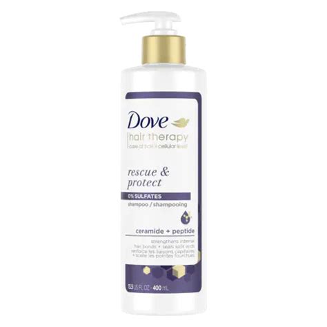 Dove (Hair Care) Hair Therapy Rescue & Protect Shampoo tv commercials